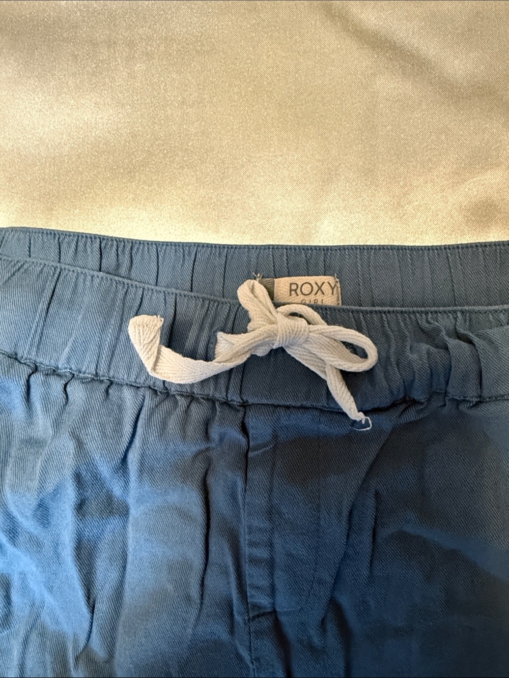 Roxy Navy Drawstring Athletic Shorts - Picture 3 of 5